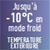 Pana -10°C en mode froid
