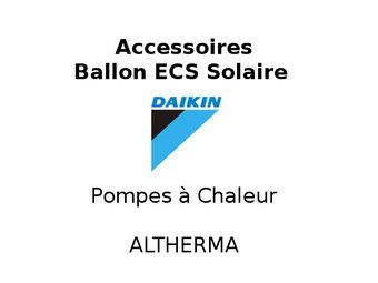 Accessoires Ballon ecs solaire pac Daikin
