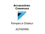 Accessoires communs Daikin ALTHERMA