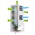 STEEL-1C purificateur air covid flux