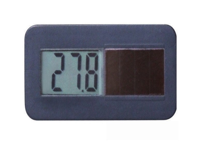 Thermomètre solaire digital