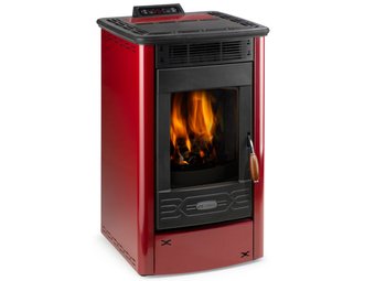 99711 Iride 90 bordeaux Poêle à granulés bois