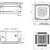 CS-ME12PD3EA cassette climatisation dimensions